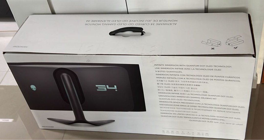 Alienware AW3423DWF QD-OLED, Computers & Tech, Parts & Accessories ...