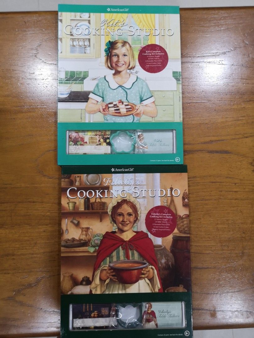American Girl cooking studio books