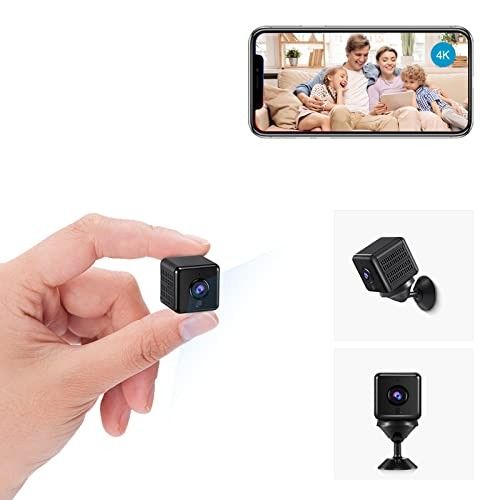 2023 Mini cámara de seguridad para el hogar 1080P HD WiFi inalámbrica Vista  remota Super Mini cámaras de vigilancia Nanny Cam Grabadora pequeña Monitor  de bebé – Los mejores productos en la