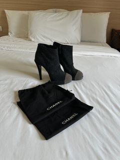 Authentic Chanel Coco Boots