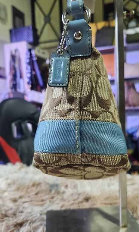 AUTHENTIC coach POCHETTE MONOGRAM, Luxury, Bags & Wallets on Carousell