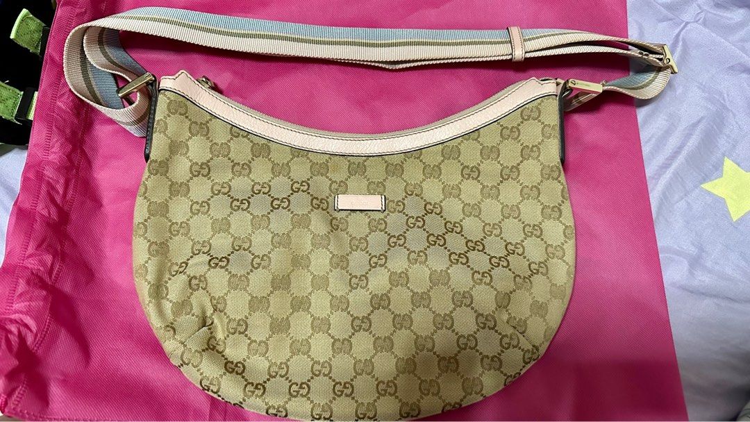 Authentic Gucci sling, Luxury, Bags & Wallets on Carousell