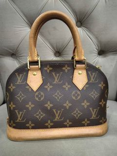  Louis Vuitton M43966 Bag, Handbag, Shoulder Bag, V-Tote BB  Monogram Threes, Braun : Clothing, Shoes & Jewelry