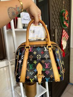 💯% Authentic Louis Vuitton Melie Two Way Bag 2017, Luxury, Bags & Wallets  on Carousell