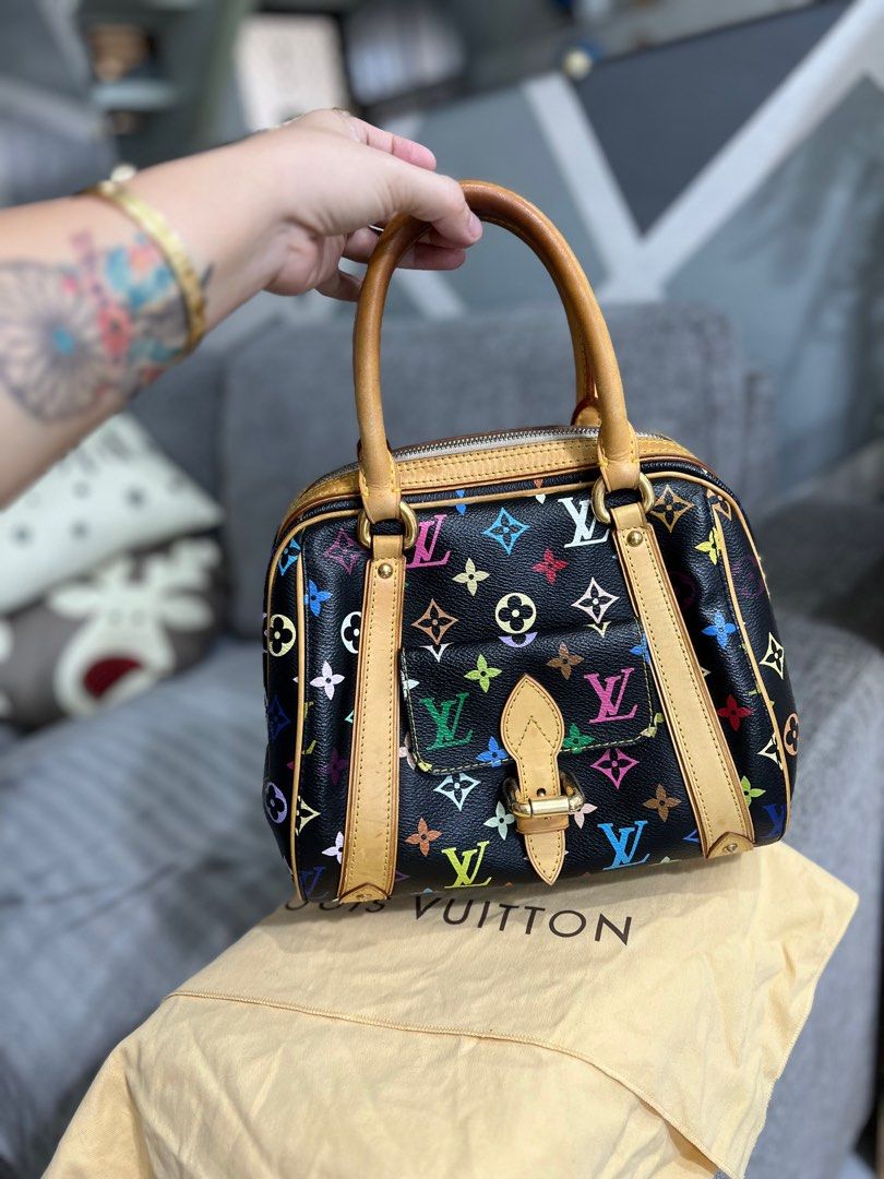 LOUIS VUITTON MULTICOLOR NOIR PRISCILLA (Authentic), Luxury, Bags & Wallets  on Carousell