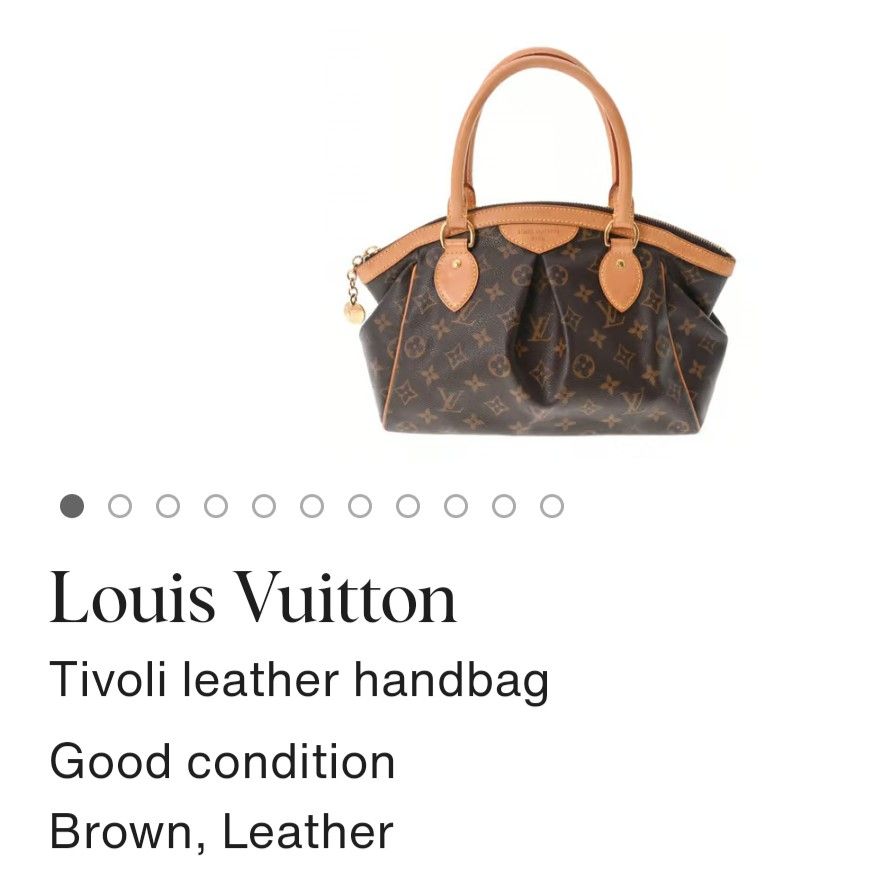 Authentic Louis Vuitton Monogram Tivoli Pm LV, Luxury, Bags & Wallets on  Carousell