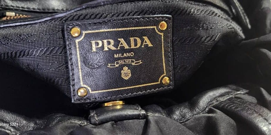 authentic Prada bag