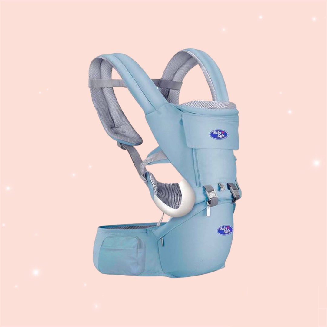 BABY SAFE Hipseat Newborn to Toddler Blue Bayi Anak Kereta