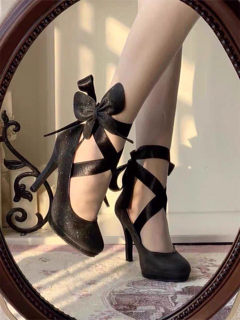 High clearance heels ballerina