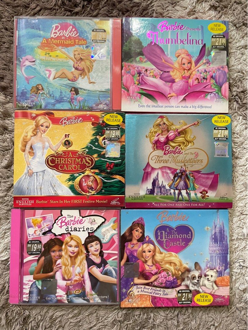 [Barbie] Barbie Movies CD, Hobbies & Toys, Music & Media, CDs & DVDs on