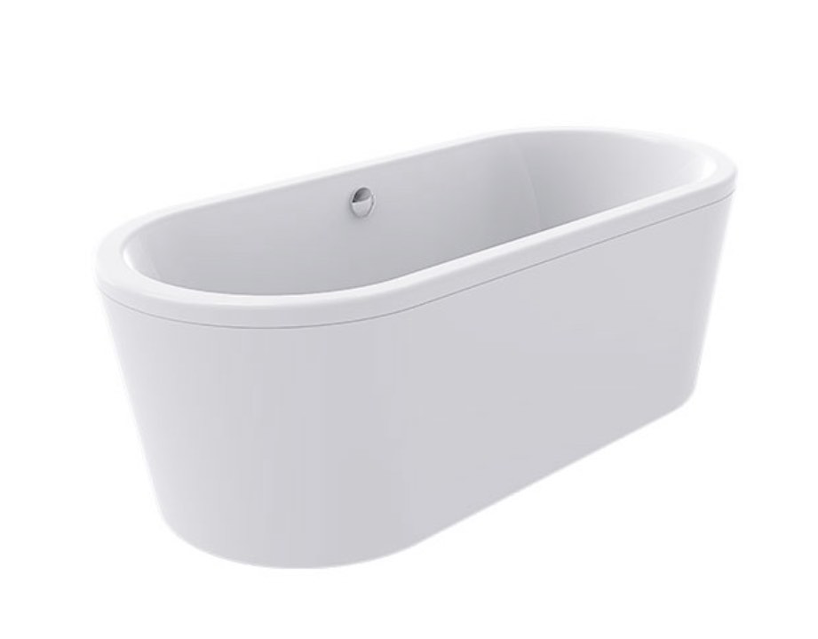Bathtub Bravat Bath Tub 1.7m white ice bath cold plunge usage (like