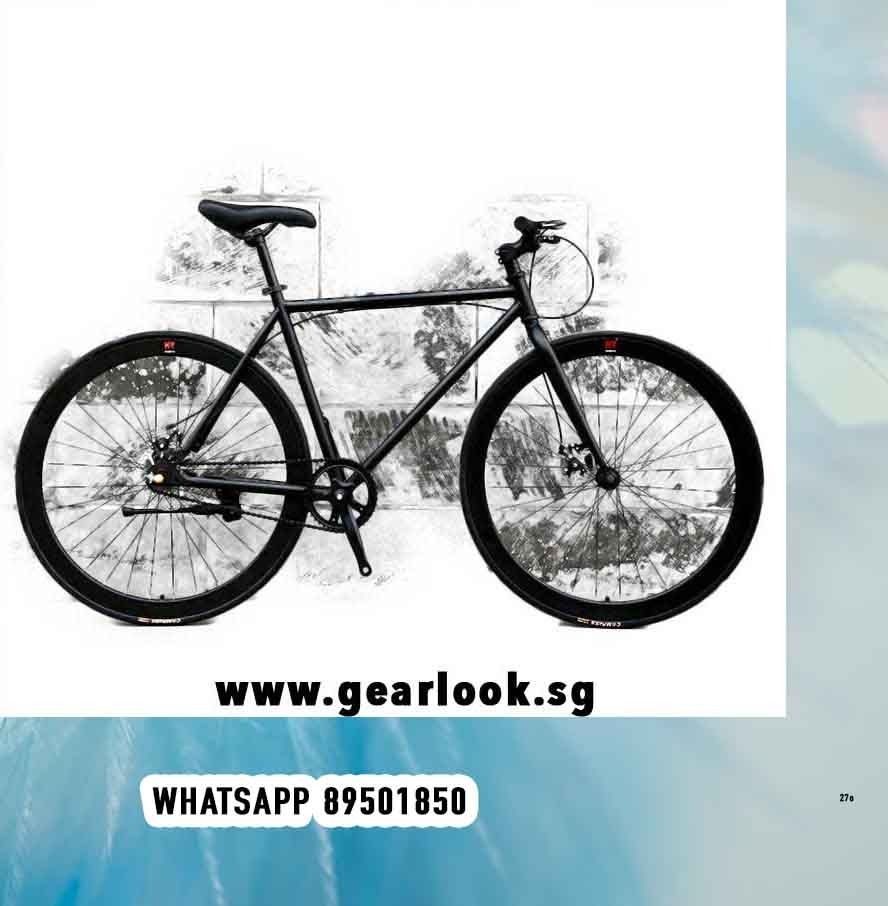 Bicycle Disc brake Single Speed Road bicycle 26