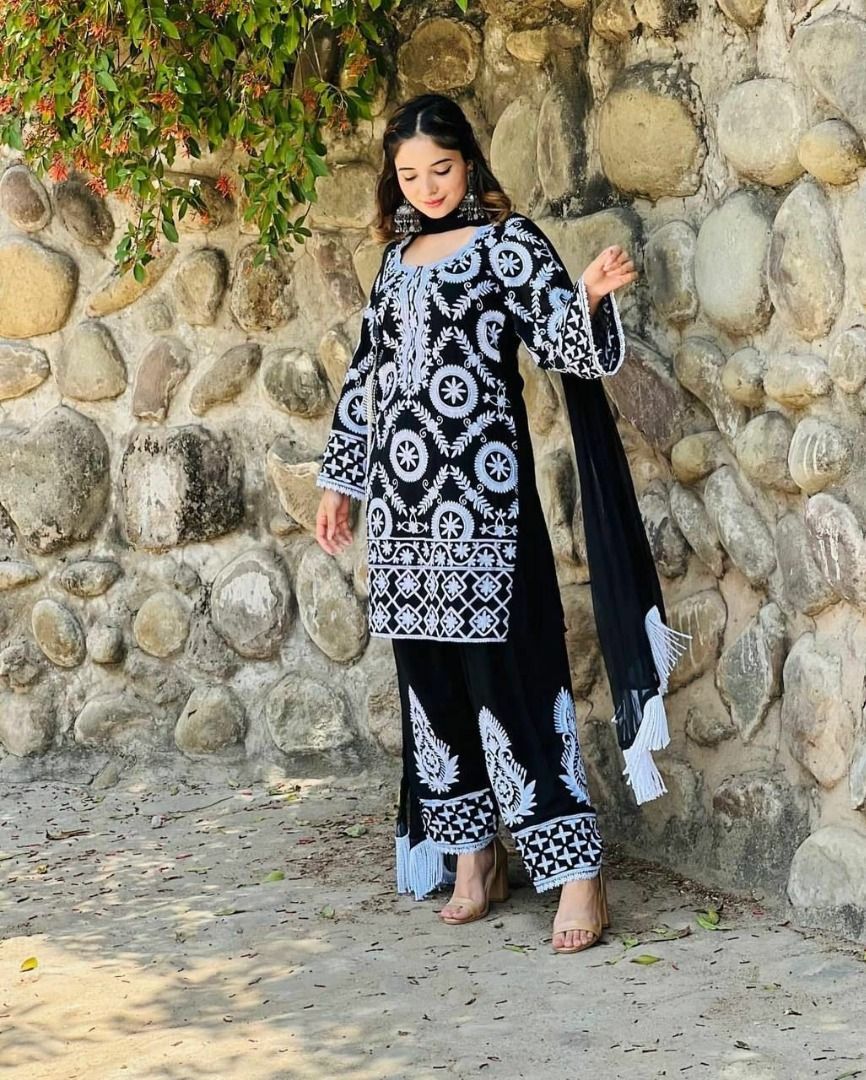 Punjabi suit set discount