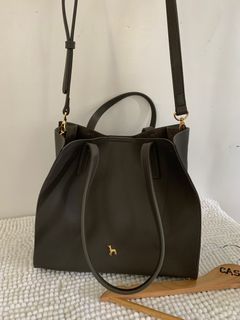 SOLD Black Martine Sitbon, 1,900 Large size, Two way bag Saffiano leather  Original sling Gold hardwares Zipper closure Clean…