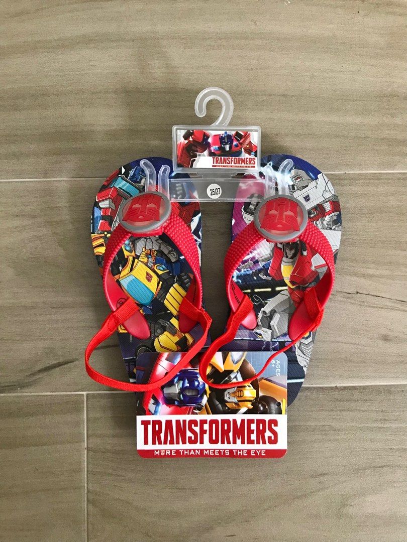 Transformers slippers outlet