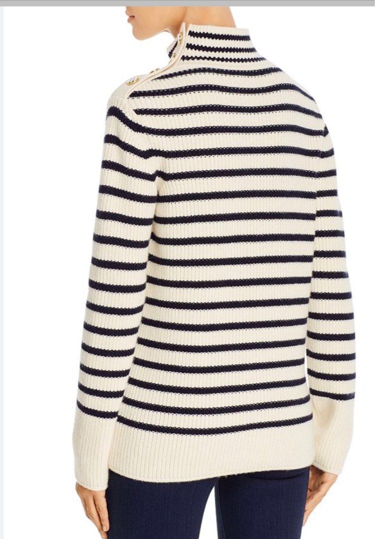 Tory burch striped sweater top