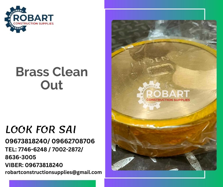 Brass Clean Out, Commercial & Industrial, Construction Tools