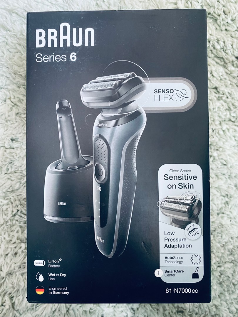 Rasoir électrique Braun Series 6 60-R1200s SensoFlex - Neuf Sous Scellé - Fabriqué En Allemagne