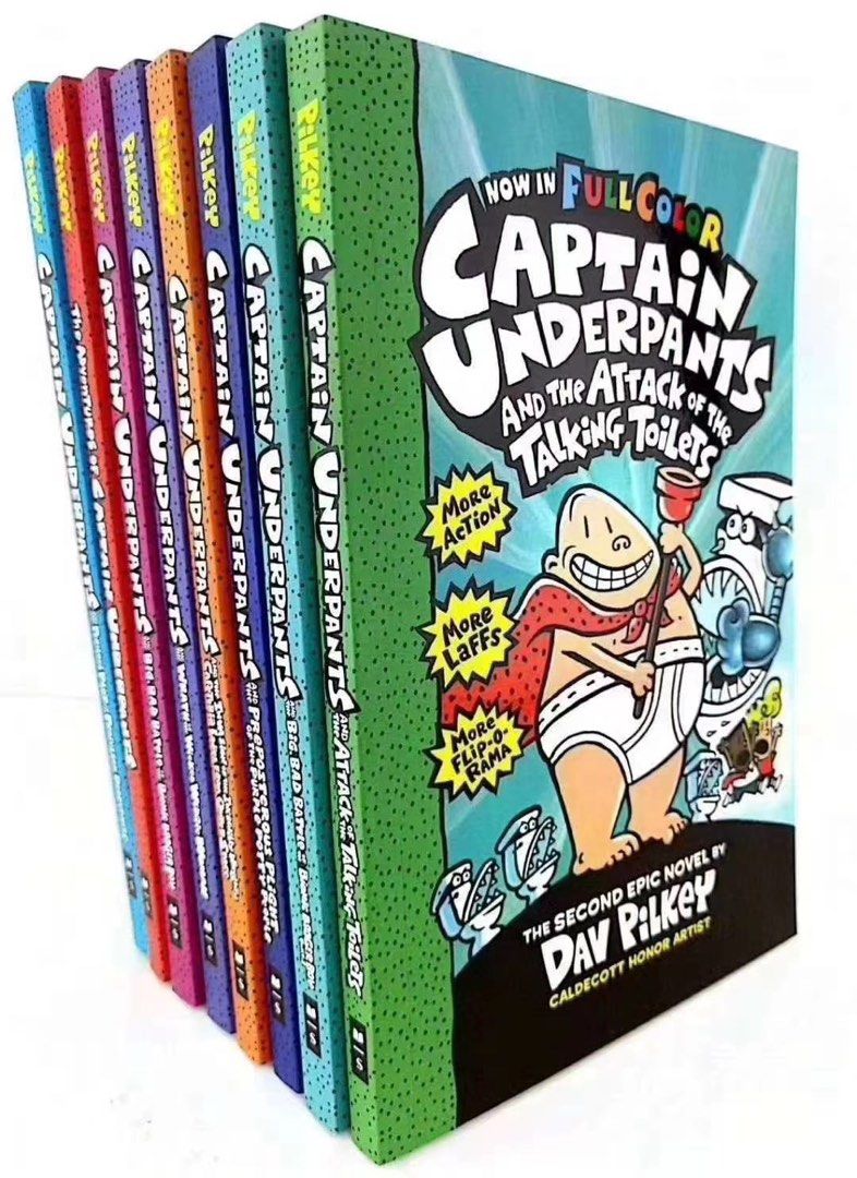 Captain Underpants ８冊セット - 洋書