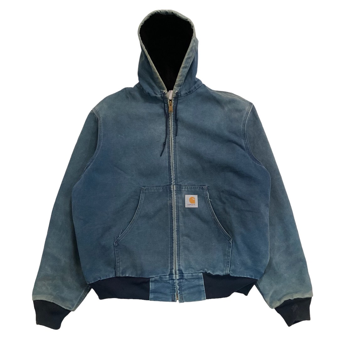 Carhartt Active Jacket Faded Denim 90 s. not detroit ffa stussy