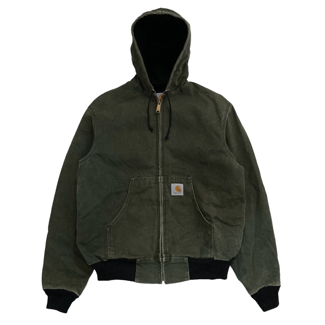 Carhartt Active Jacket J03GRN Green. not detroit stussy ffa