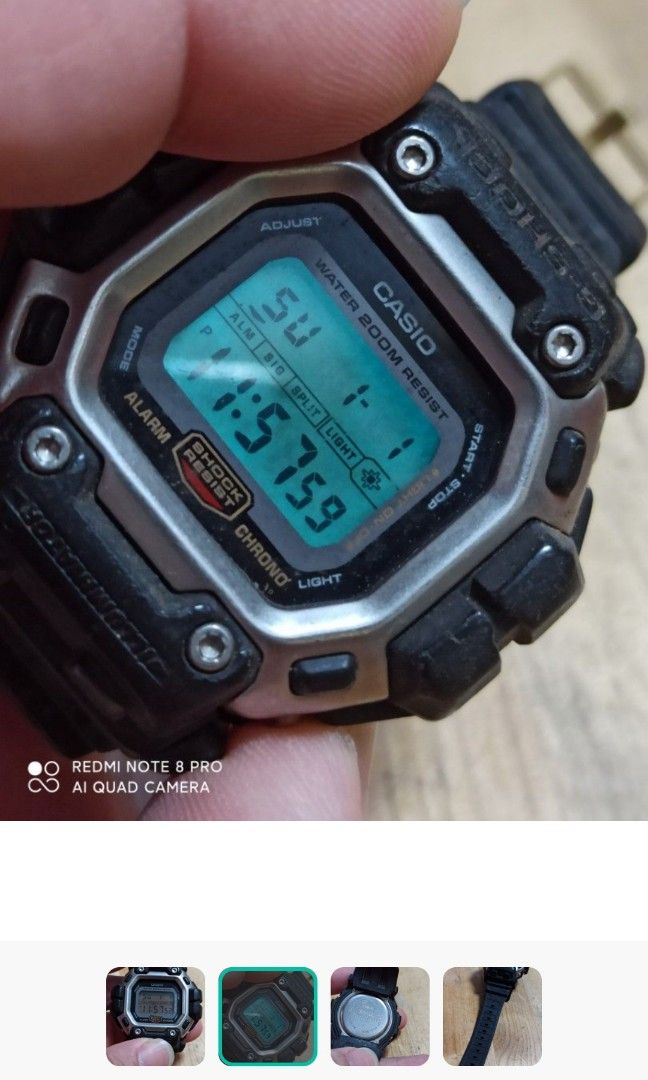 CASIO G SHOCK DW-8300 高達頭 市场少有中古絕版made in japam 八成新