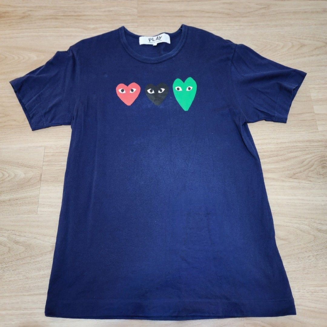 Cdg 3 hot sale hearts