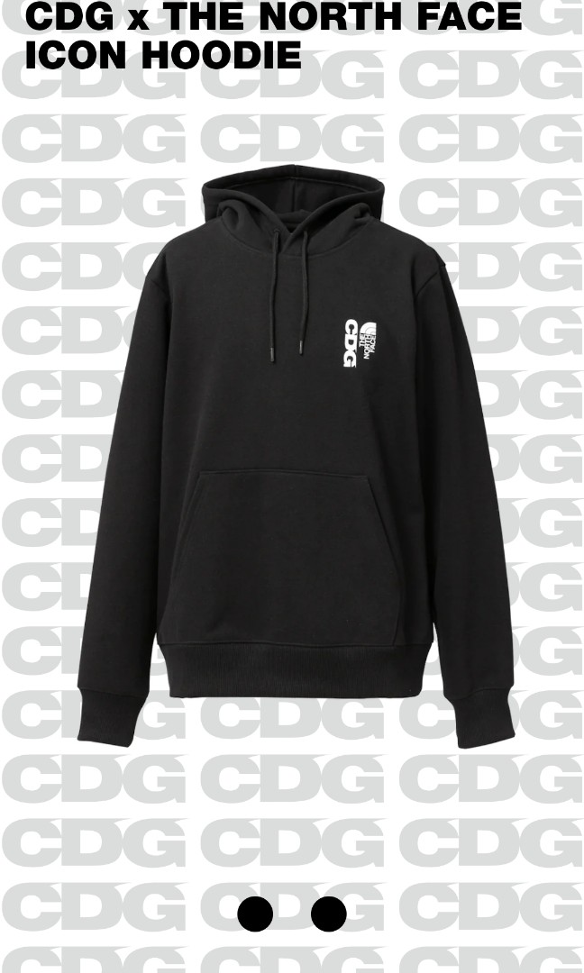 CDG the north face hoodie wtaps Supreme, 名牌, 服裝- Carousell