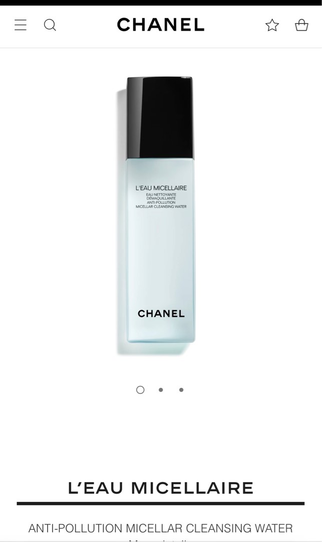 CHANEL - L'EAU MICELLAIRE (MICELLAR CLEANSING WATER), Beauty & Personal  Care, Face, Face Care on Carousell