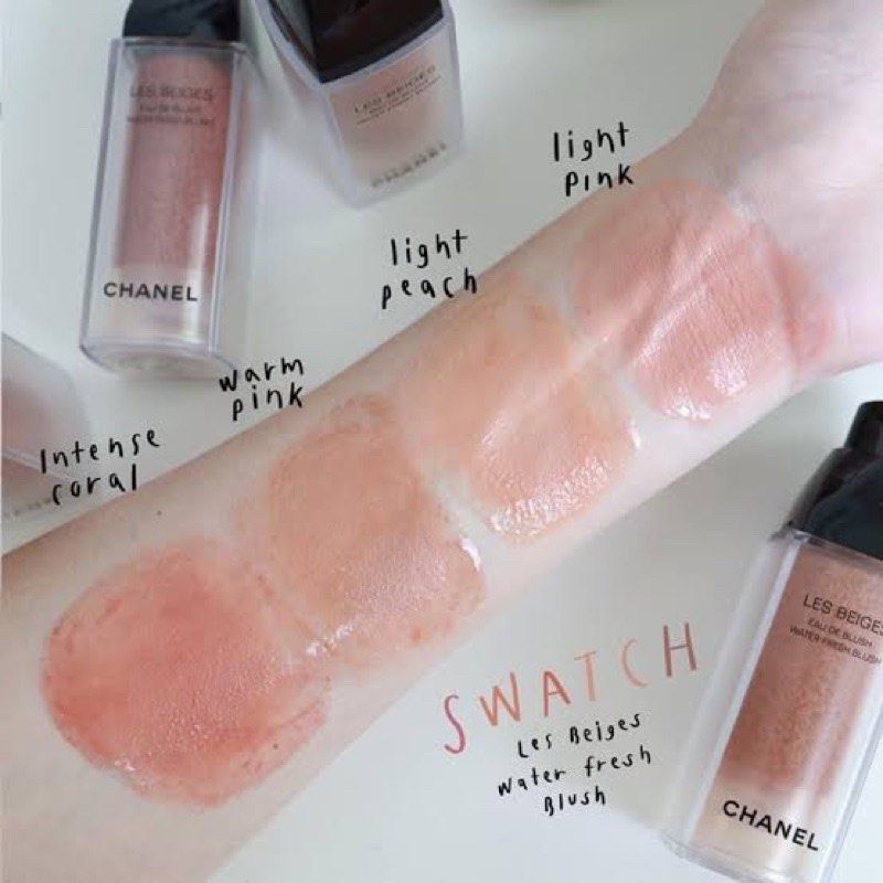 Chanel Les Beiges Water Fresh Blush Warm Pink, Beauty & Personal Care,  Face, Makeup on Carousell