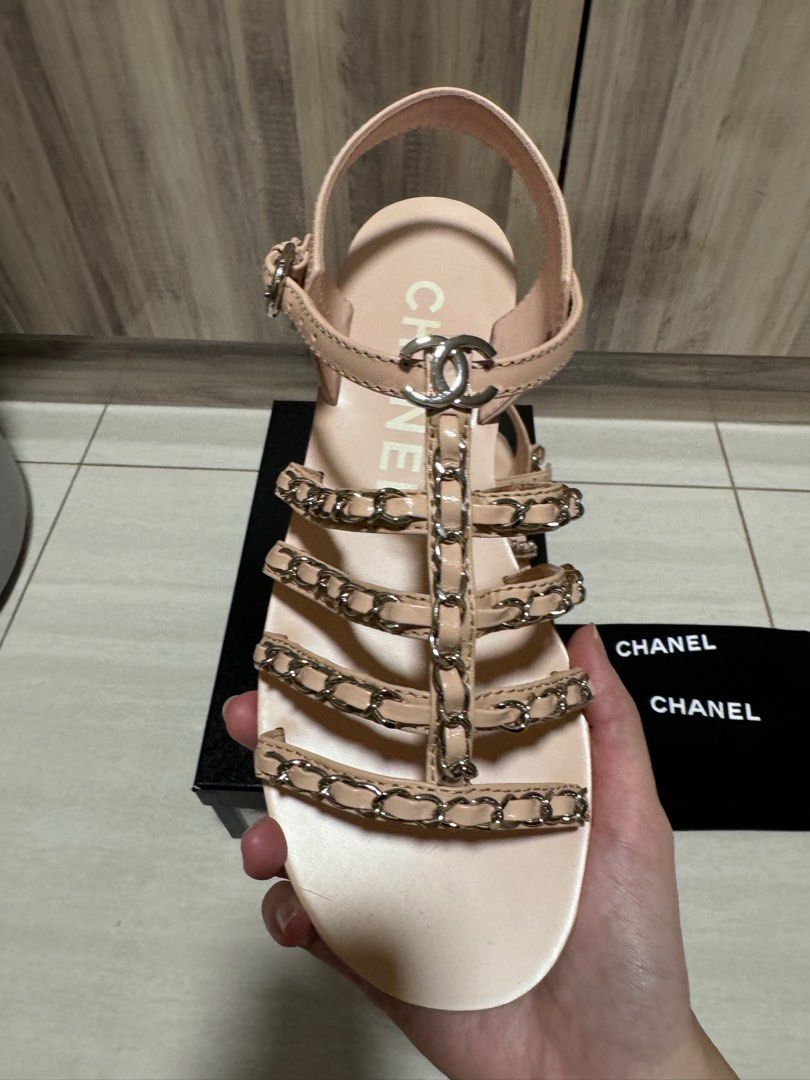 CHANEL Brown Sandals for Women for sale
