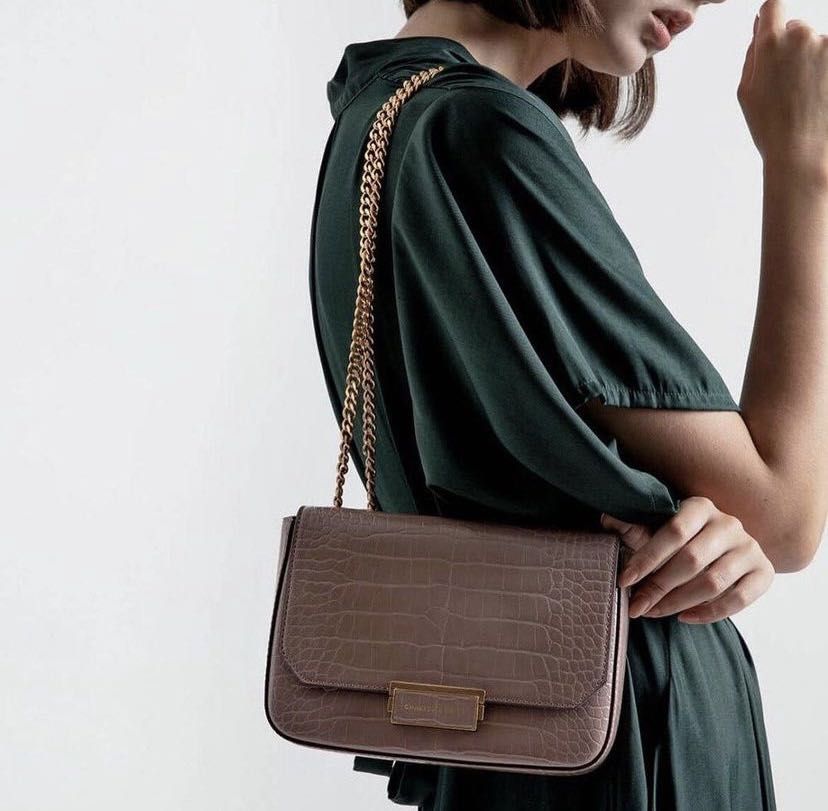 Charles keith crossbody handbag Women s Fashion Bags Wallets