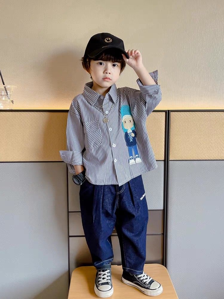 Children Clothes Boy New Style Clothing Boys And Children Striped