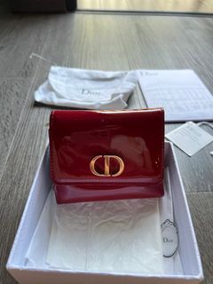 Shop Christian Dior LADY DIOR 2022 SS LADY DIOR POUCH Rose Des Vents Patent  Cannage Calfskin by Bellaris