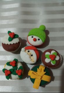 Christmas Cupcakes decor