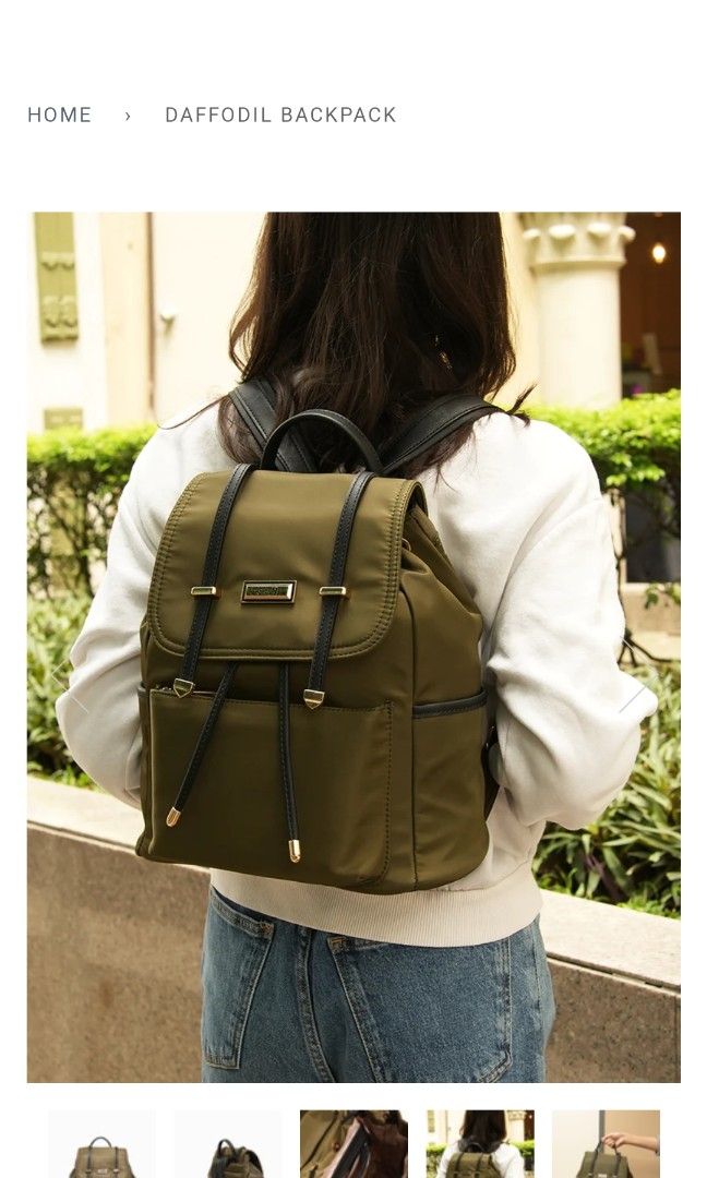 CLN DAFFODIL BACKPACK, Women's Fashion, Bags & Wallets, Backpacks on  Carousell