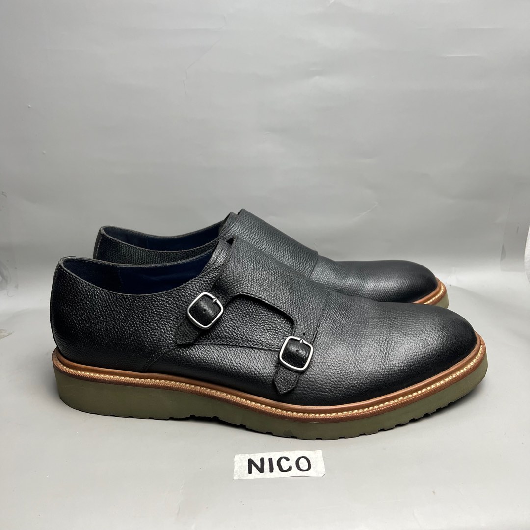 Cole haan double monk strap cheap