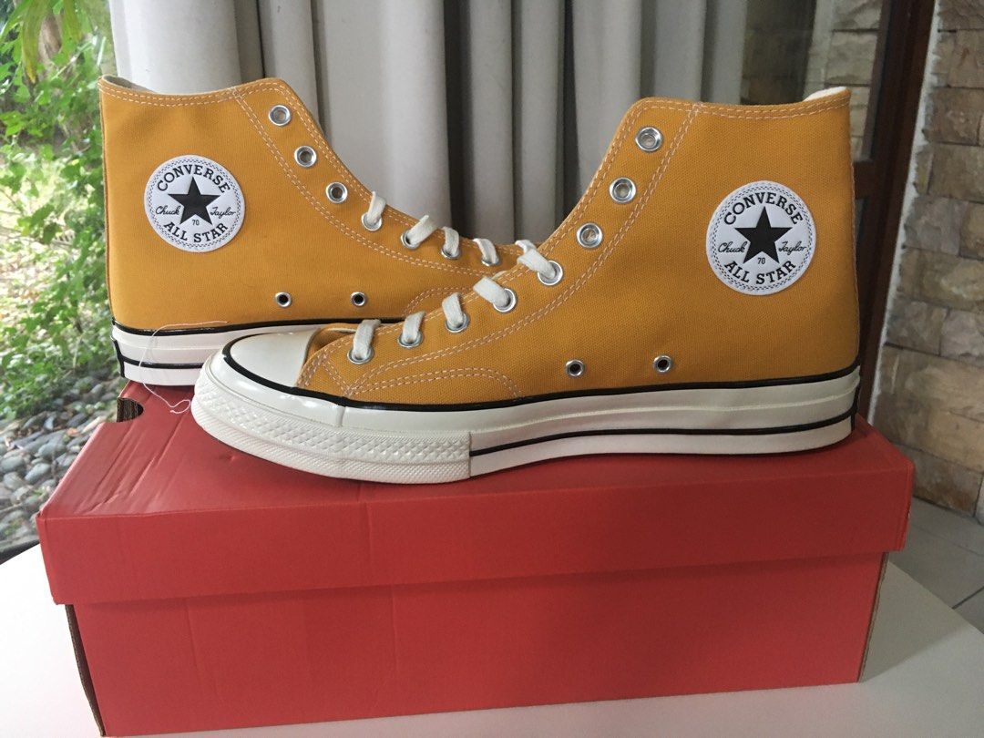 Converse sunflower high hotsell