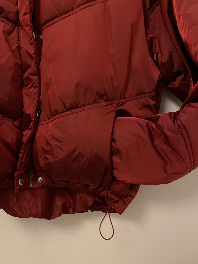 Cotton On BODY red padded winter jacket, Women's Fashion, Coats, Jackets  and Outerwear on Carousell