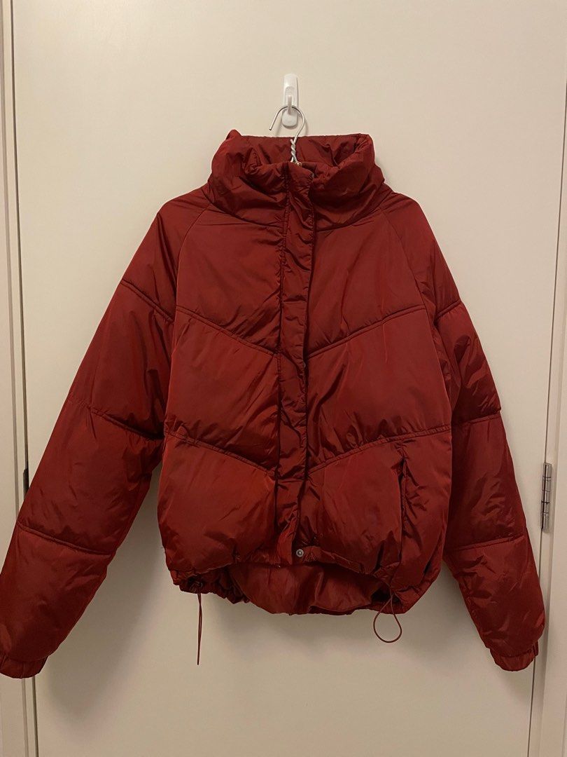 Cotton On BODY red padded winter jacket, Women's Fashion, Coats, Jackets  and Outerwear on Carousell