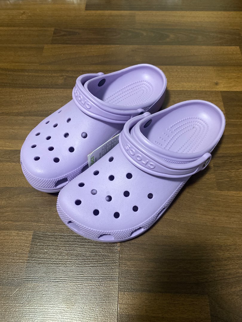 Purple clogs hotsell