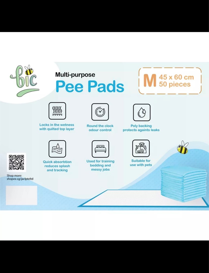 Disposable Pee Pads, Babies & Kids, Maternity Care on Carousell