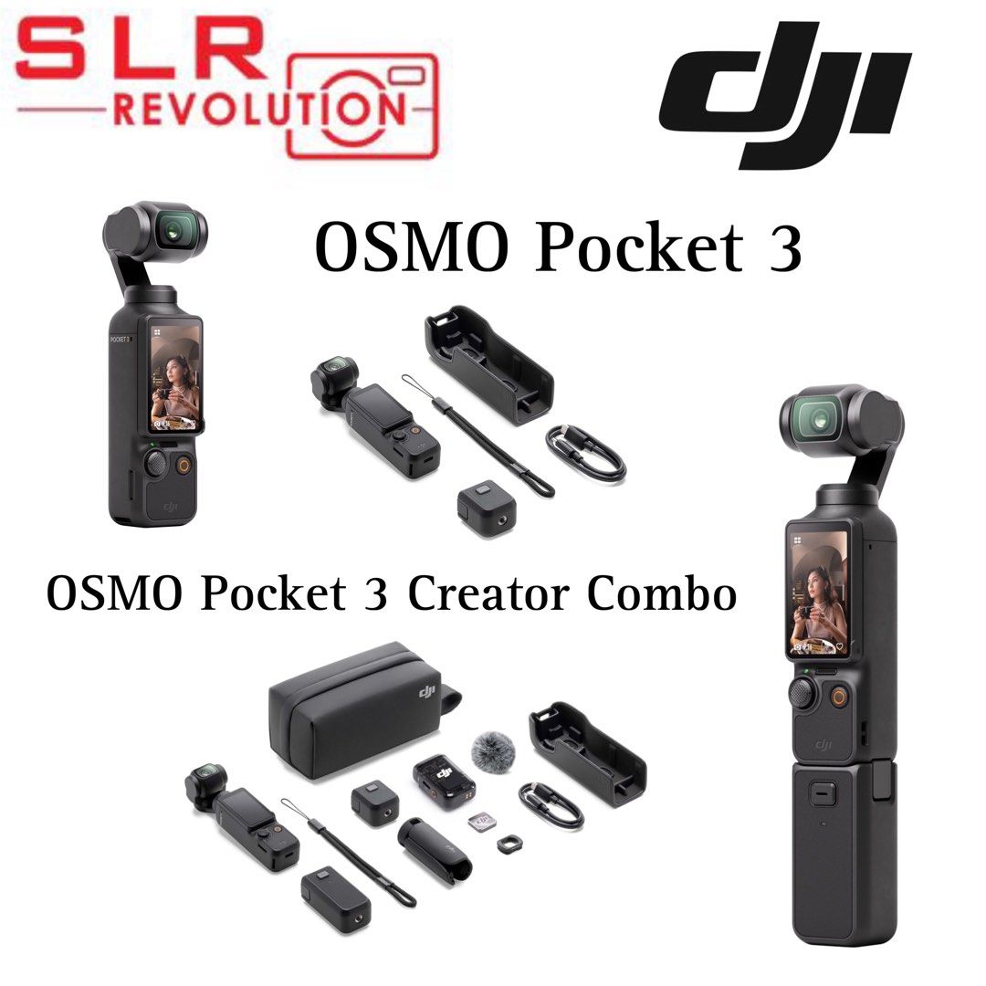 dji OSMO Osmo Pocket 3 Creator Combo Sports and Action Camera