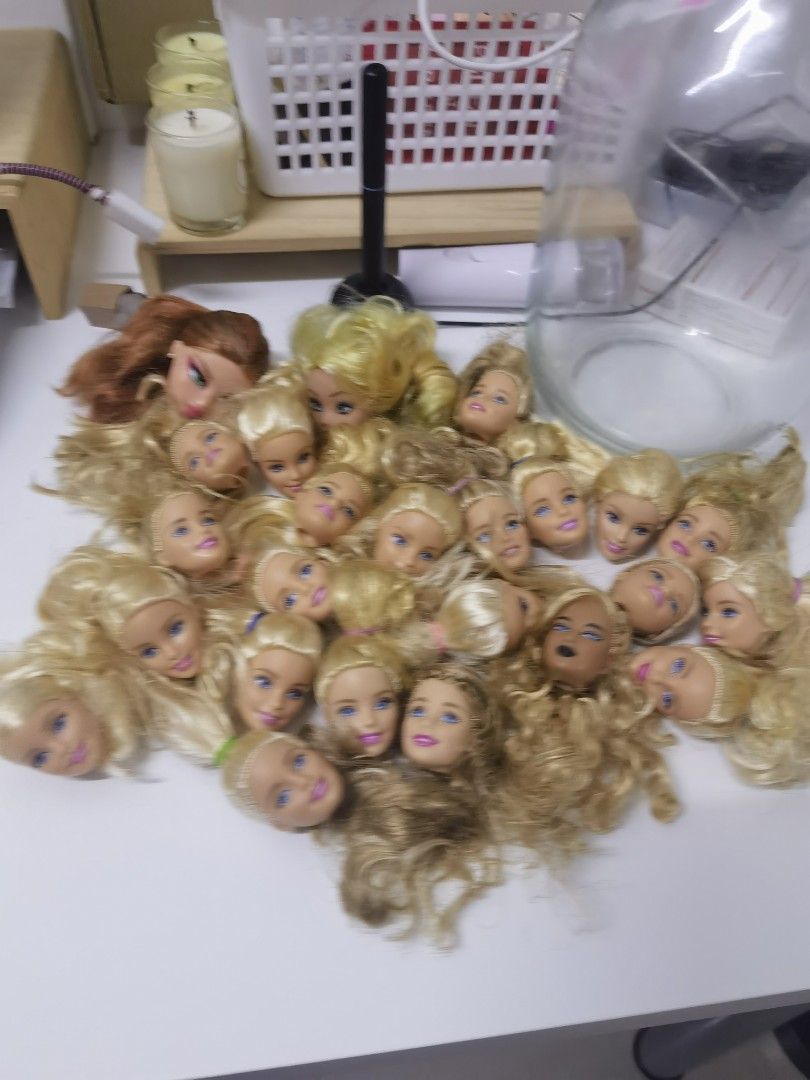 Barbie heads on sale bulk