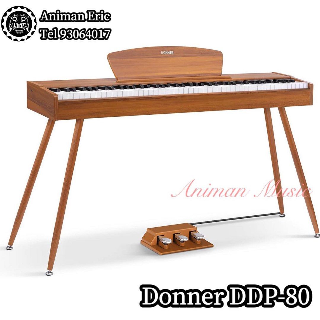 DONNER DDP digital piano, 興趣及遊戲, 音樂、樂器& 配件, 樂器
