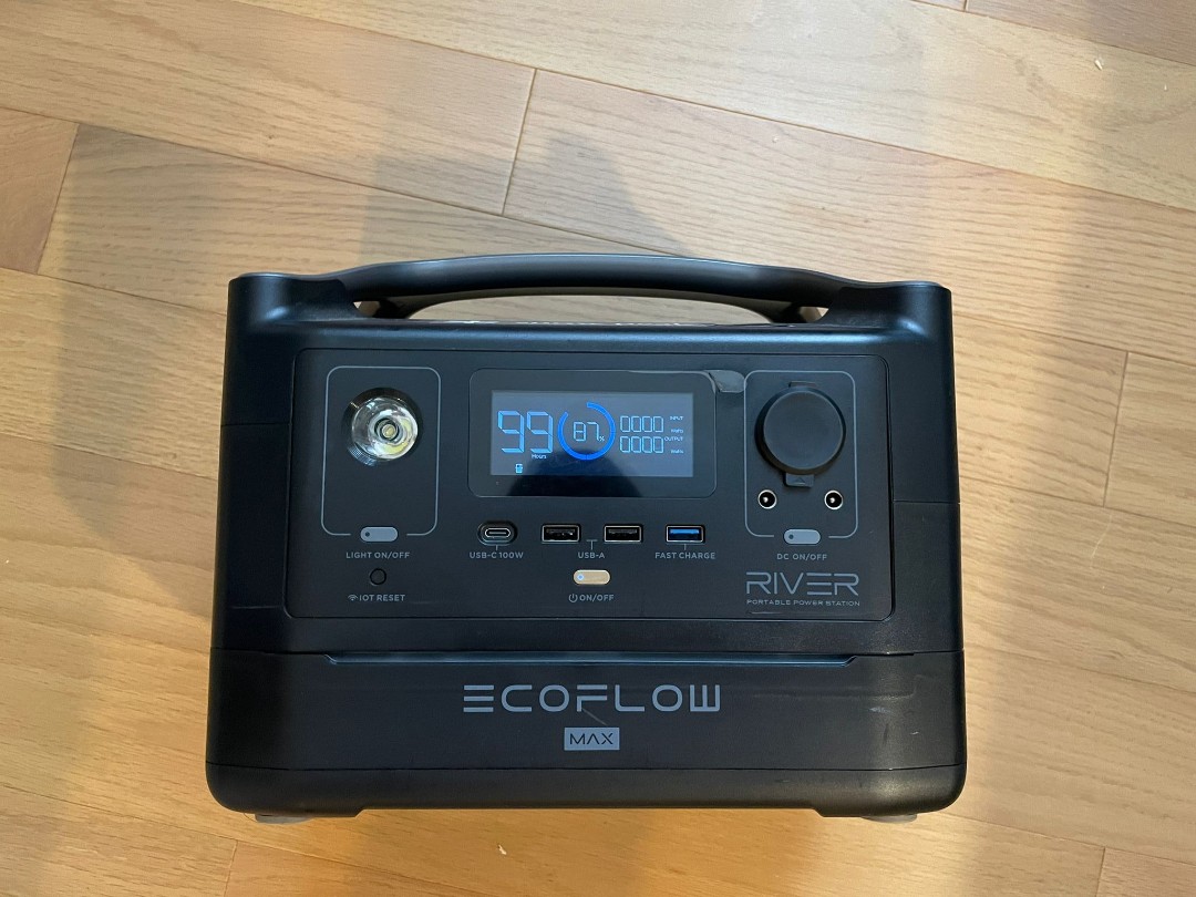 Ecoflow river Max 流動電源, 運動產品, 行山及露營- Carousell