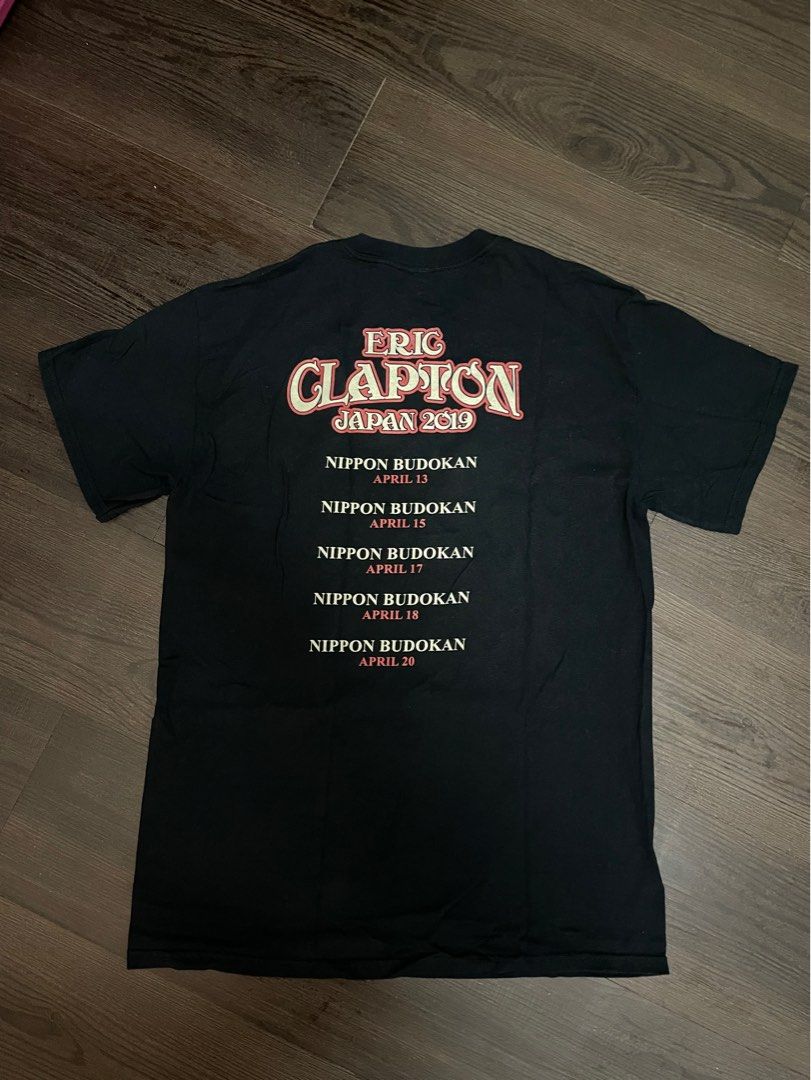 T-shirt Eric Clapton Japan Tour 1988 - Taille Small - Occasion En Très Bon état