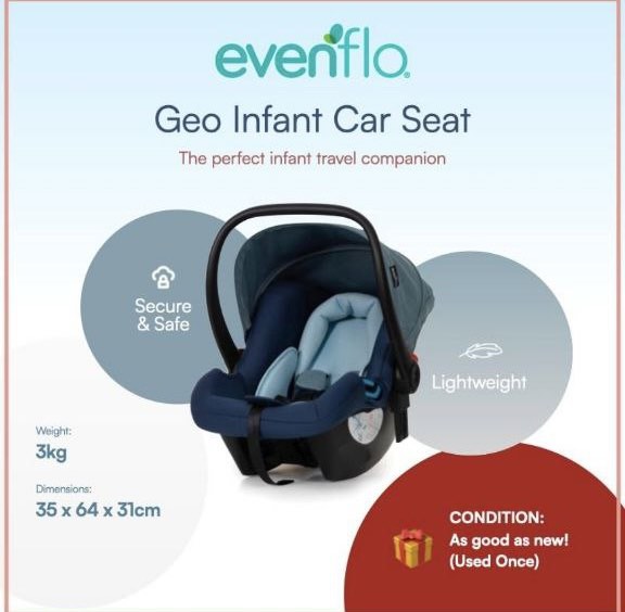 Evenflo Geo Infant Car Seat Babies Kids Going Out Car Seats