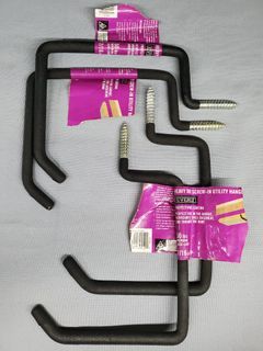 EVERBILT Vinyl-Coated Screw-In Heavy Duty Garage Utility Hanger Hooks