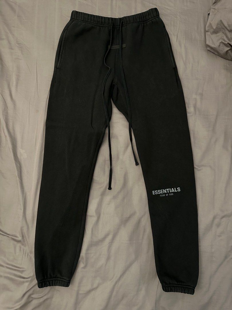 Fog essentials black 2025 sweatpants